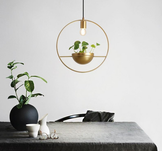 Althea - Moderne Nordische Pflanzenlampe